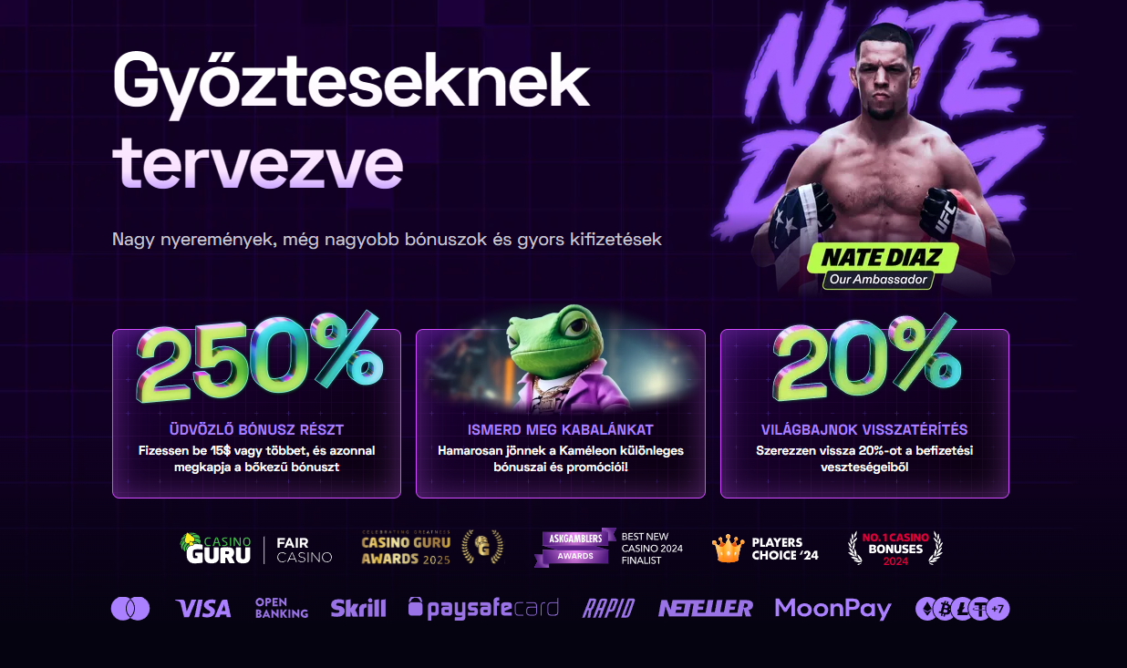 Immerion kaszinó befizetési bónusz