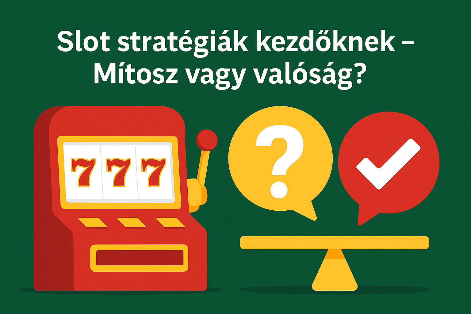 Slot stratégiák kezdőknek – Valós tippek vagy veszélyes mítoszok?